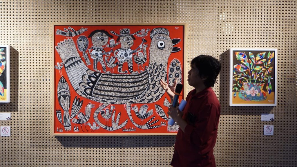 “Kegembiraan dan Ketulusan”, Pameran Seni Penuh Warna Karya Ekwan Marianto di Artotel Yogyakarta