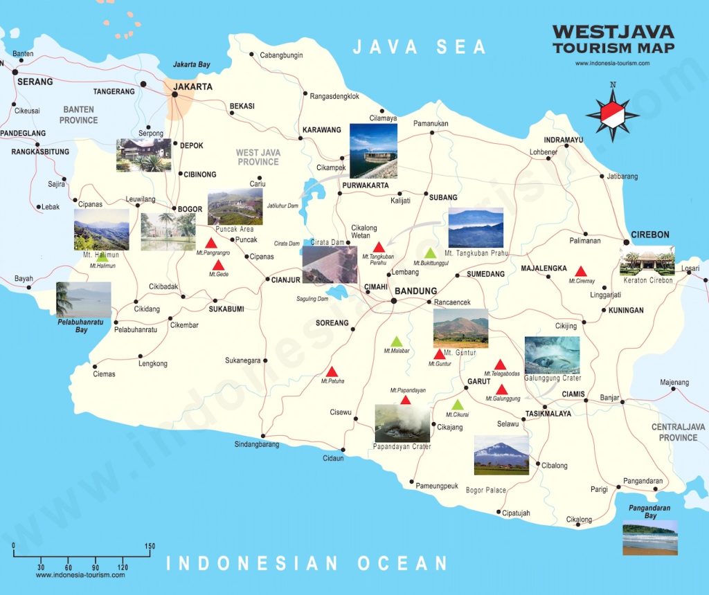 Peta Wisata Jawa Barat