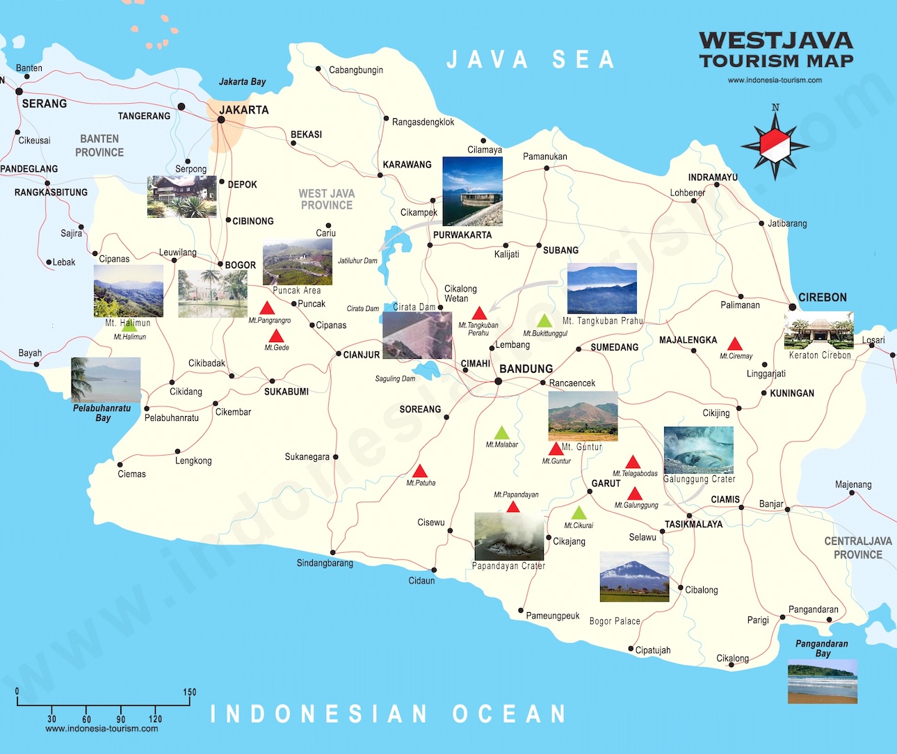 Peta Wisata Jawa Barat