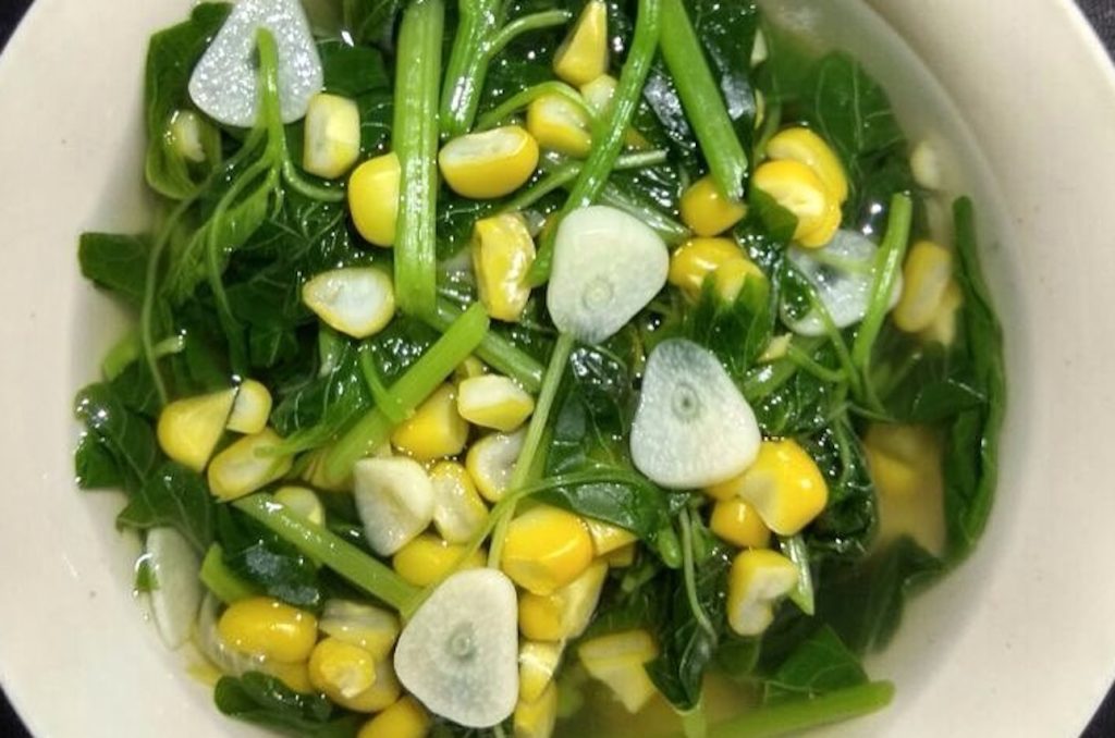 Resep Sayur Bayam Jagung Simple