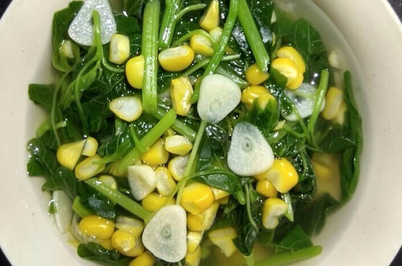 Resep Sayur Bayam Jagung Simple