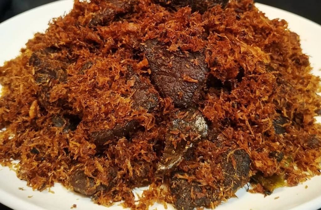 Resep Serundeng Daging Sapi Pedas