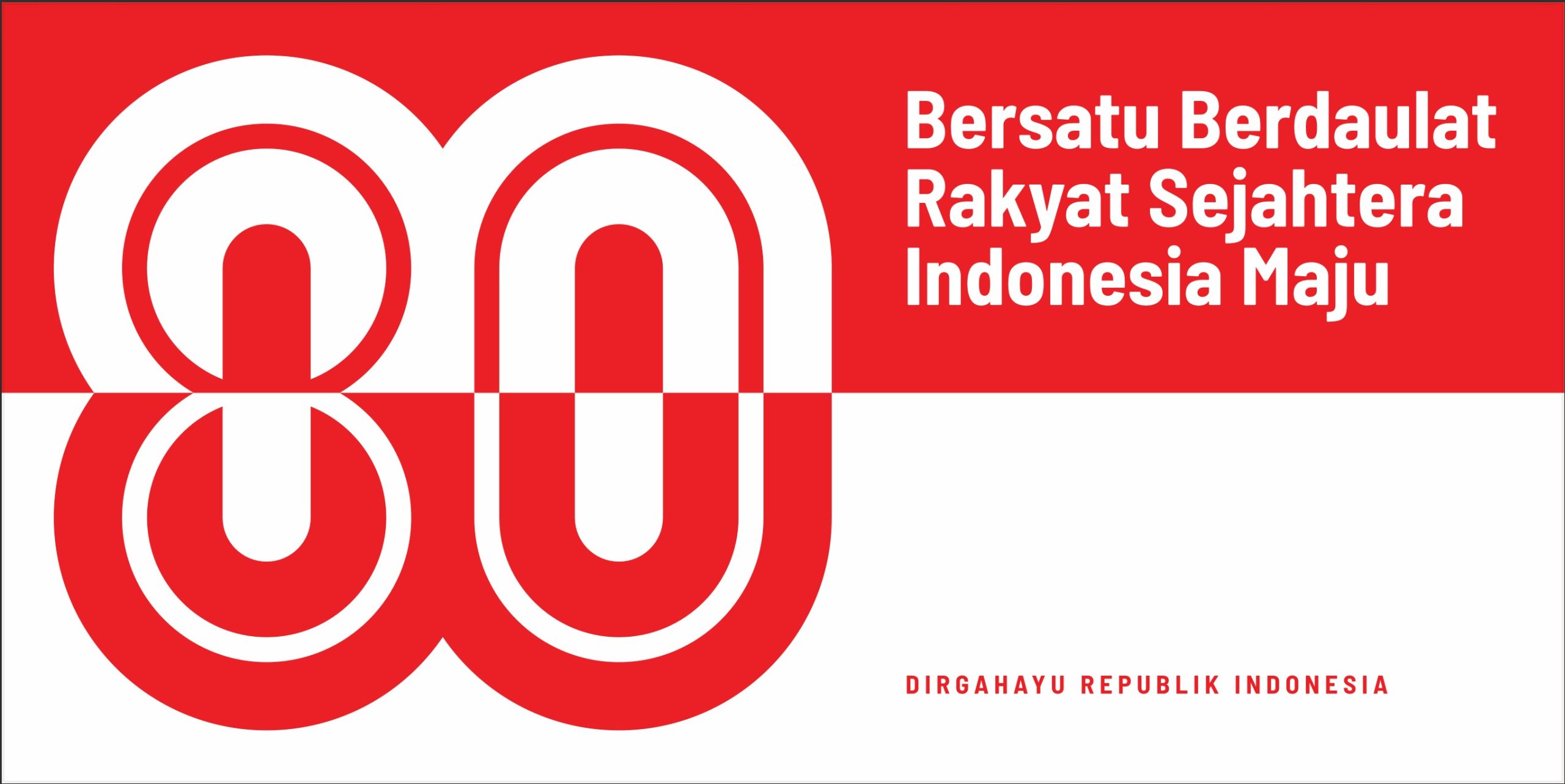 Yuk Sambut HUT ke-80 RI! Ini Logo dan Tema Resmi yang Diluncurkan Presiden Prabowo