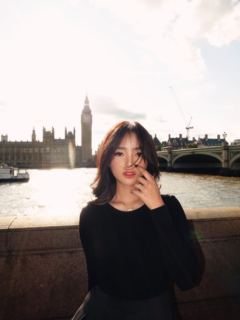 Potret Fuji Liburan ke London