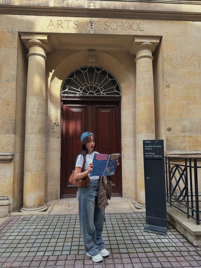 Potret Fuji Liburan ke London