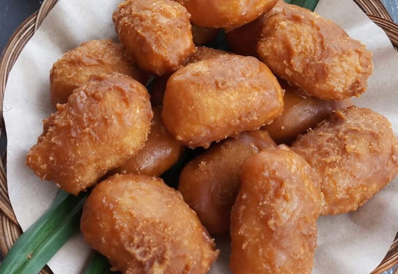 resep gemblong ketan putih