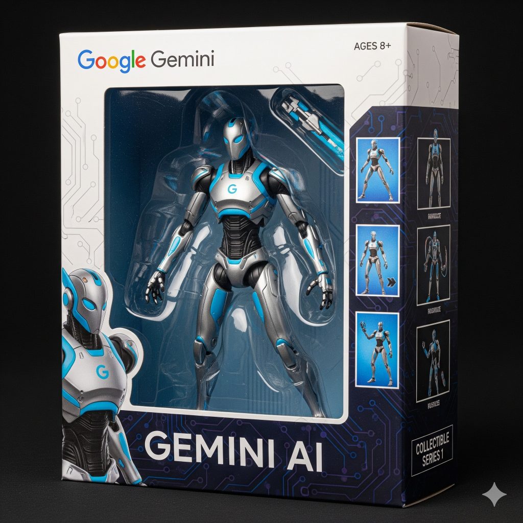 10 Prompt Gemini AI Miniatur Orang, Superhero, Miniatur Bergerak dan Hasilnya! 10 Action Figure Koleksi