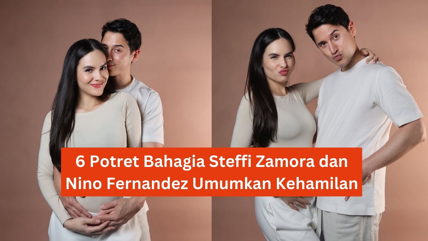 6 Potret Bahagia Steffi Zamora dan Nino Fernandez Umumkan Kehamilan