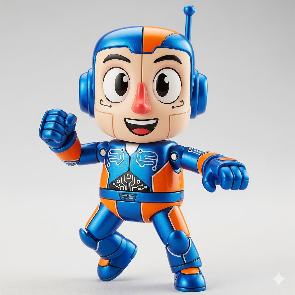 10 Prompt Gemini AI Miniatur Orang, Superhero, Miniatur Bergerak dan Hasilnya! 7 Miniatur Orang Kartun Realistis