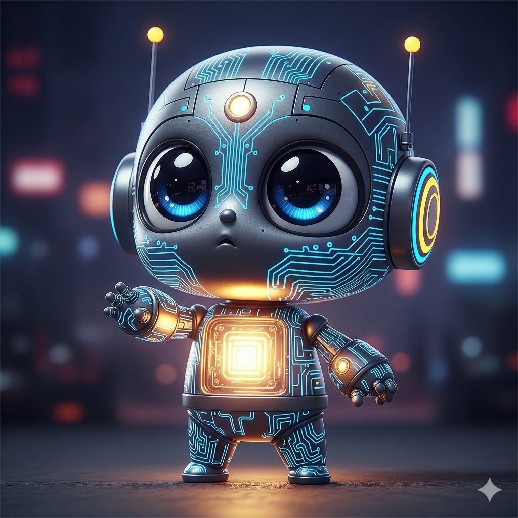 10 Prompt Gemini AI Miniatur Orang, Superhero, Miniatur Bergerak dan Hasilnya! 9 Miniatur Chibi Realistis