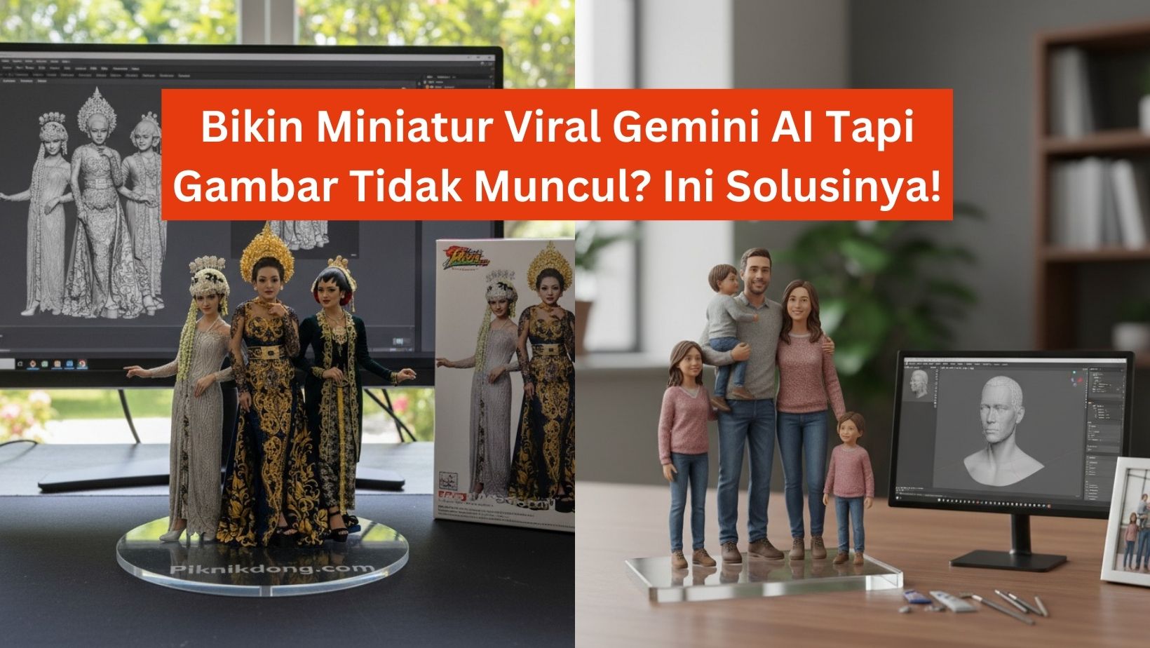 Bikin Miniatur Viral Gemini AI Tapi Gambar Tidak Muncul? Ini Solusinya!