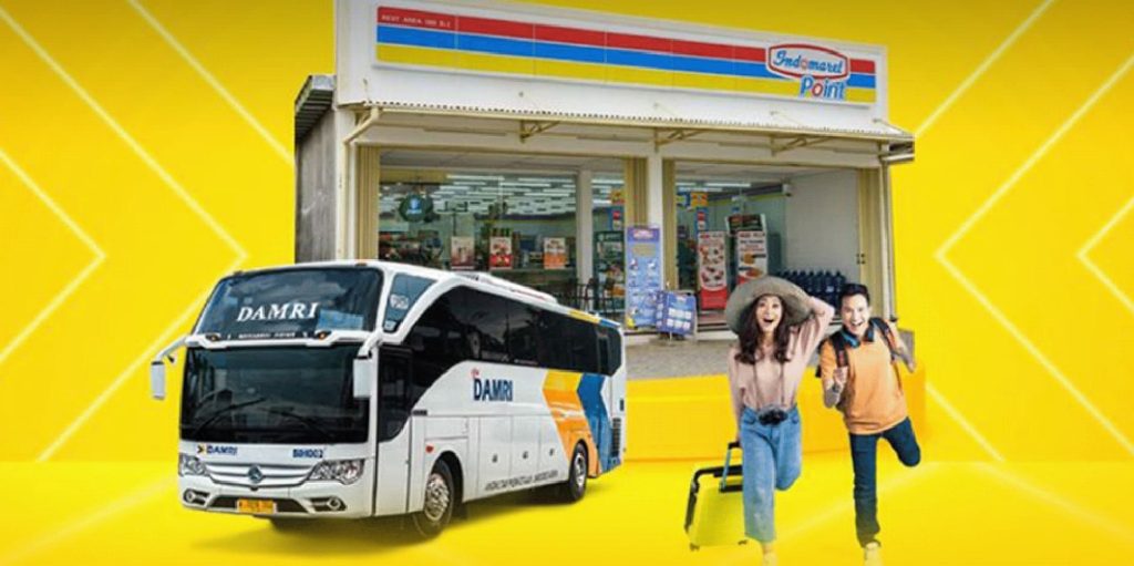Cara Beli Tiket Damri di Indomaret, Ada Promo Diskon Rp10 Ribu!
