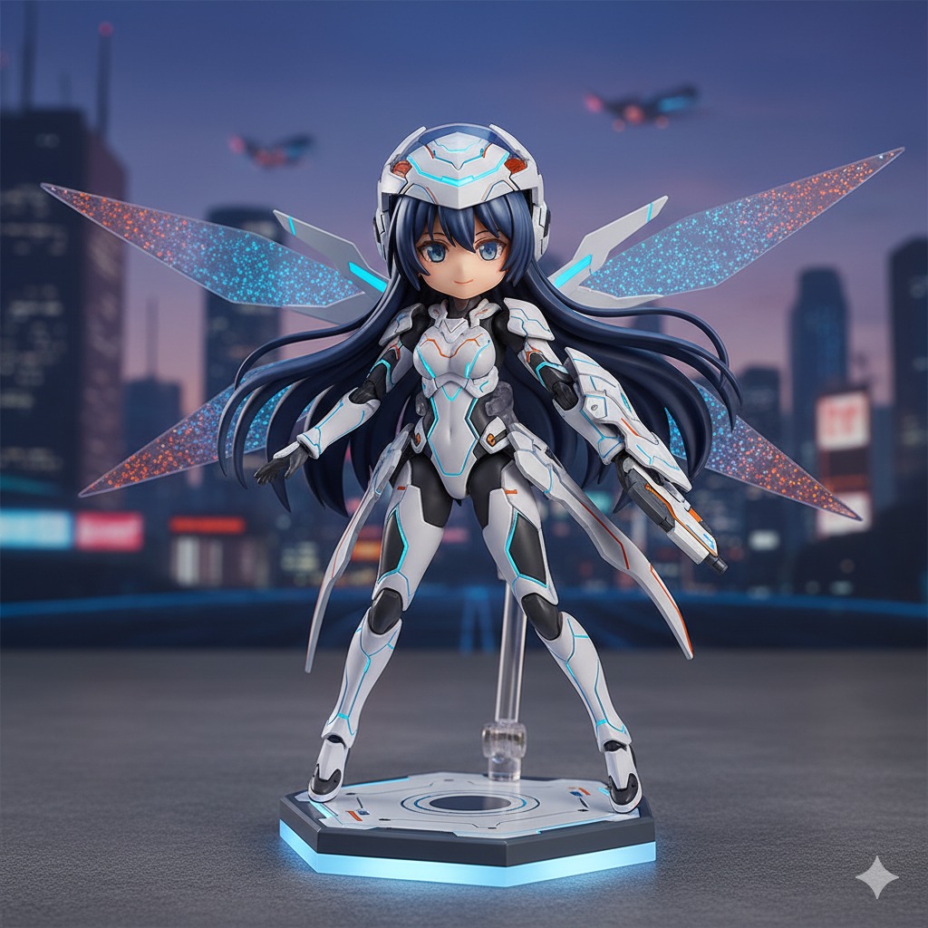 10 Prompt Gemini AI Miniatur Orang, Superhero, Miniatur Bergerak dan Hasilnya! 4 Miniatur Karakter Perempuan