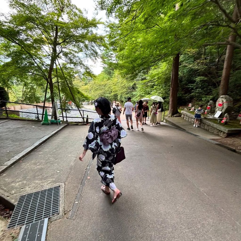 Potret Ella JKT48 Pakai Kimono Saat di Jepang, image by IG: jkt48.ella.a