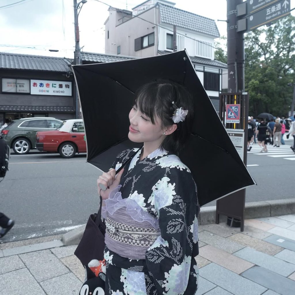 Potret Ella JKT48 Pakai Kimono Saat di Jepang, image by IG: jkt48.ella.a