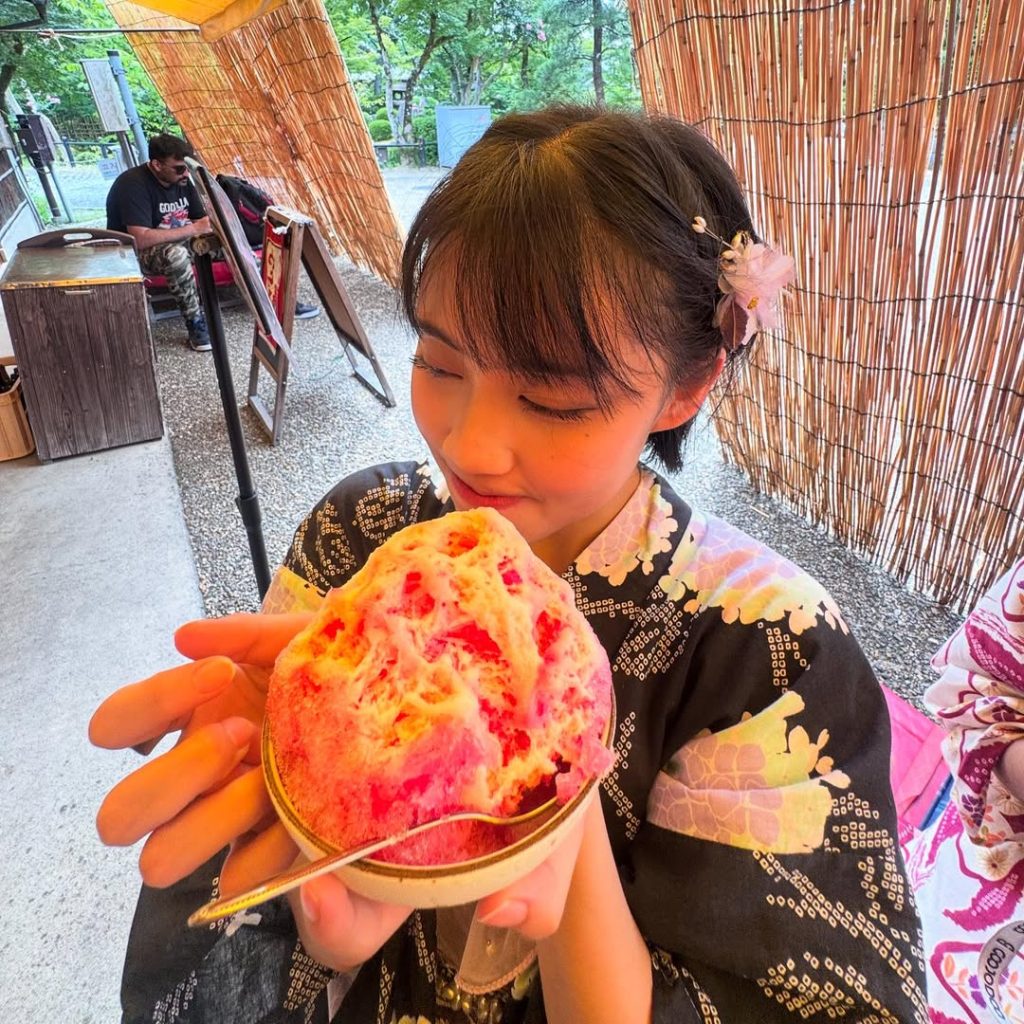 Potret Ella JKT48 Pakai Kimono Saat di Jepang, image by IG: jkt48.ella.a