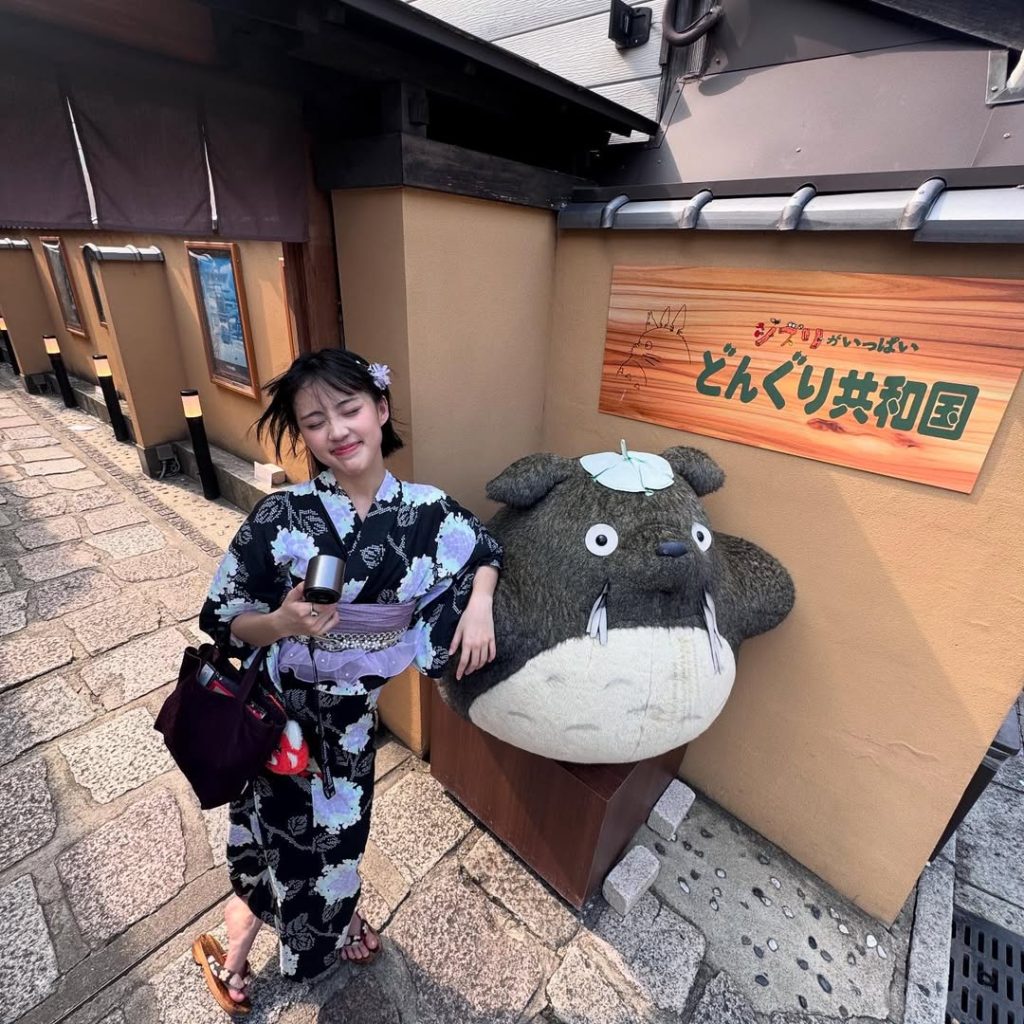 Potret Ella JKT48 Pakai Kimono Saat di Jepang, image by IG: jkt48.ella.a