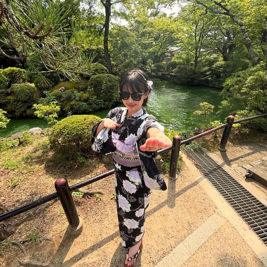 Potret Ella JKT48 Pakai Kimono Saat di Jepang, image by IG: jkt48.ella.a