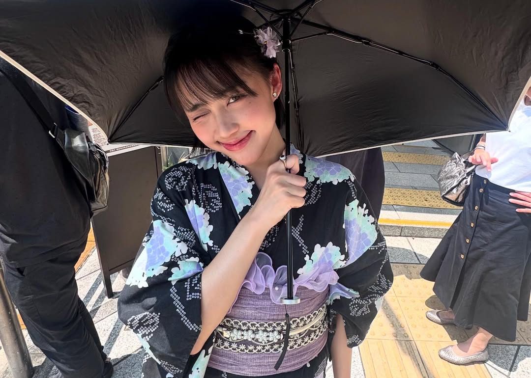 Potret Ella JKT48 Pakai Kimono Saat di Jepang, image by IG: jkt48.ella.a