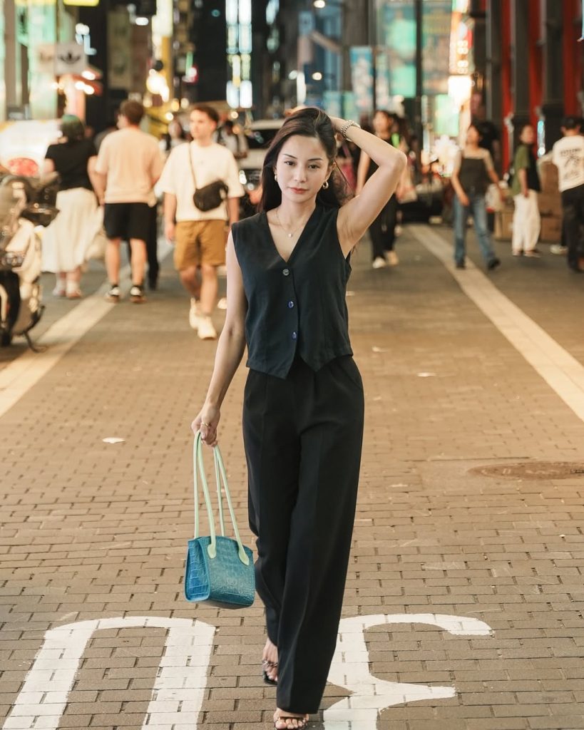 Potret Kirana Larasati Liburan di Myeongdong, Korea Selatan, photo by IG: kiranalarasati