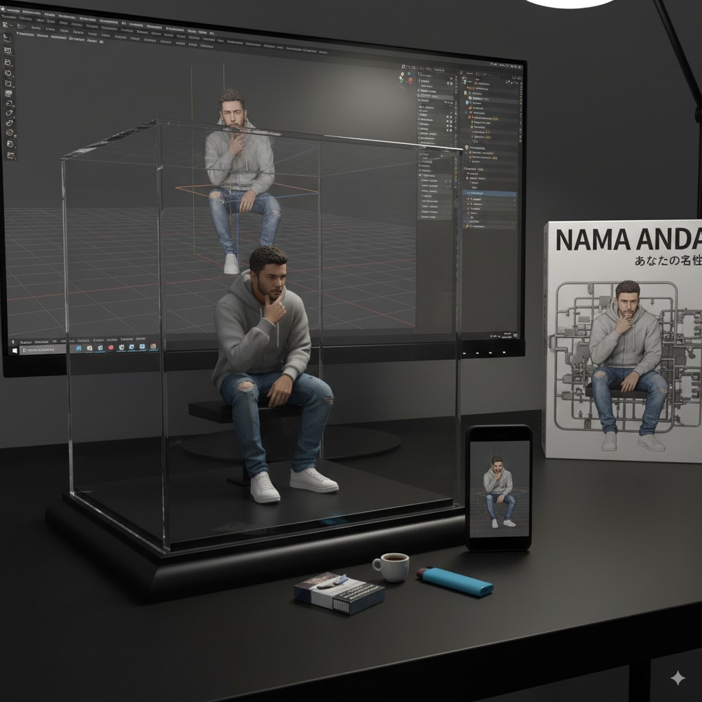 Prompt Miniatur untuk Foto Pribadi