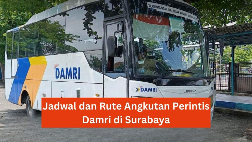 Rute dan Jadwal Angkutan Perintis Damri di Surabaya