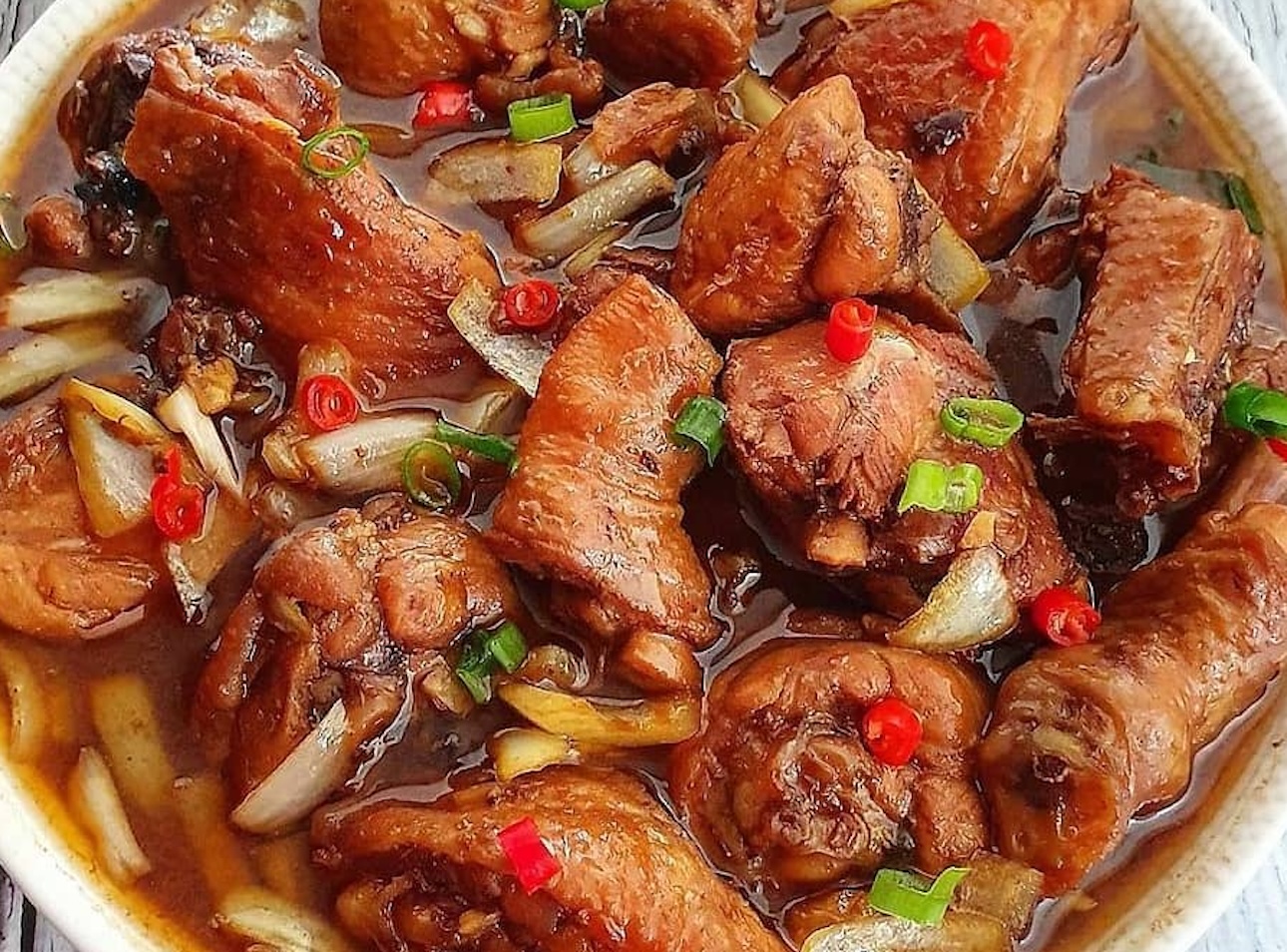 Resep Ayam Kecap Bawang Bombay