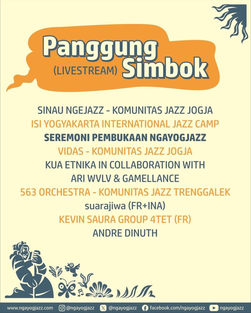 1. Panggung Simbok (Live Stream) Ngayogjazz 2025