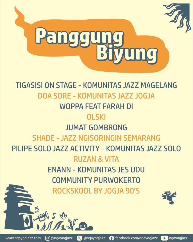 3. Panggung Biyung Ngayogjazz 2025