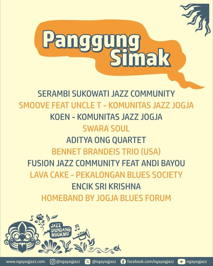 4. Panggung Simak Ngayogjazz 2025