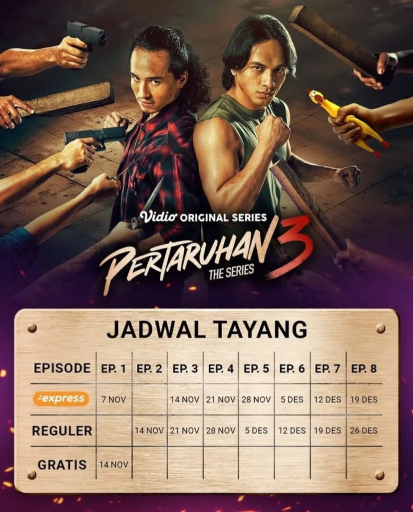 Berikut Jadwal Tayang Pertaruhan The Series 3, image by IG: pertaruhantheseries