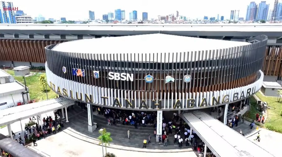 Presiden Prabowo Resmikan Stasiun Tanah Abang Baru: Lebih Luas, Super Ramah Penumpang, dan Terhubung Antarmoda