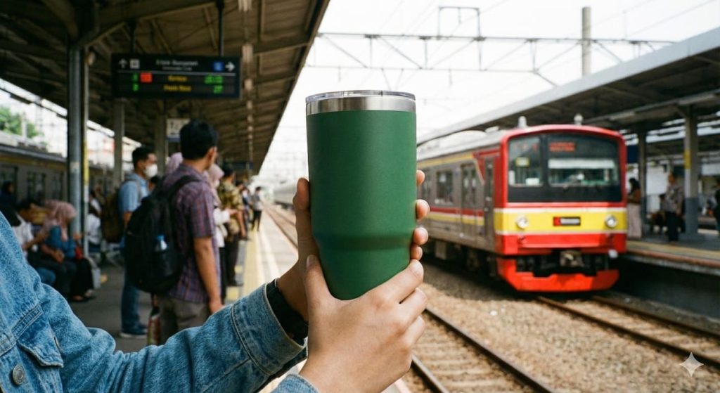 Viral Tumbler Tuku Hilang, Ini Klarifikasi KAI Commuter