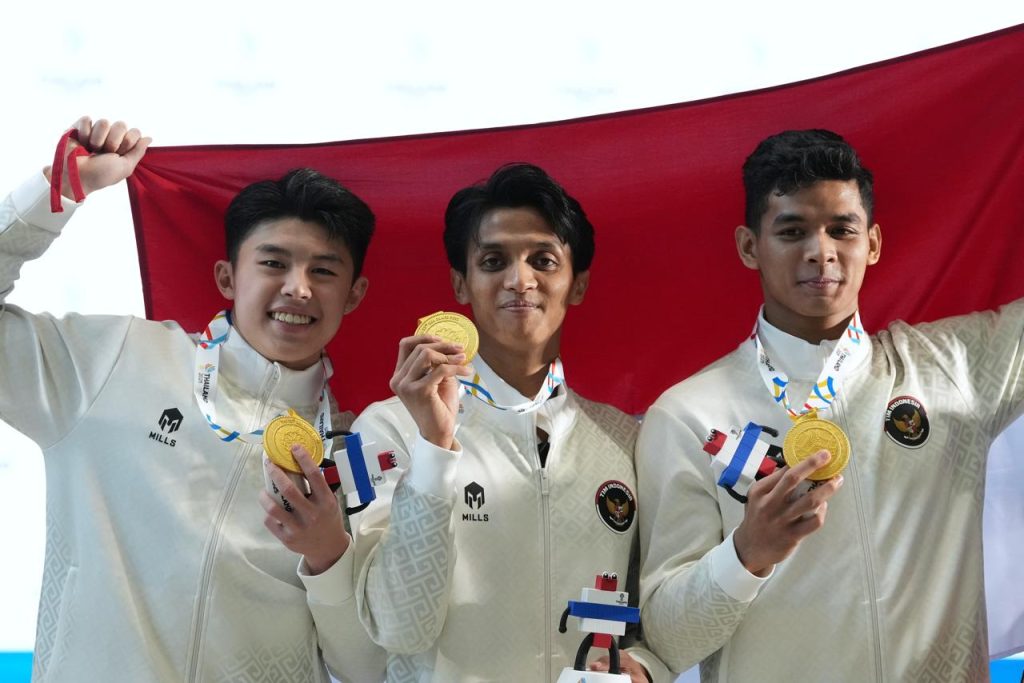 Ini Daftar Perolehan Medali Emas Sea Games Thailand 2025, Indonesia Kokoh di Posisi Runner Up