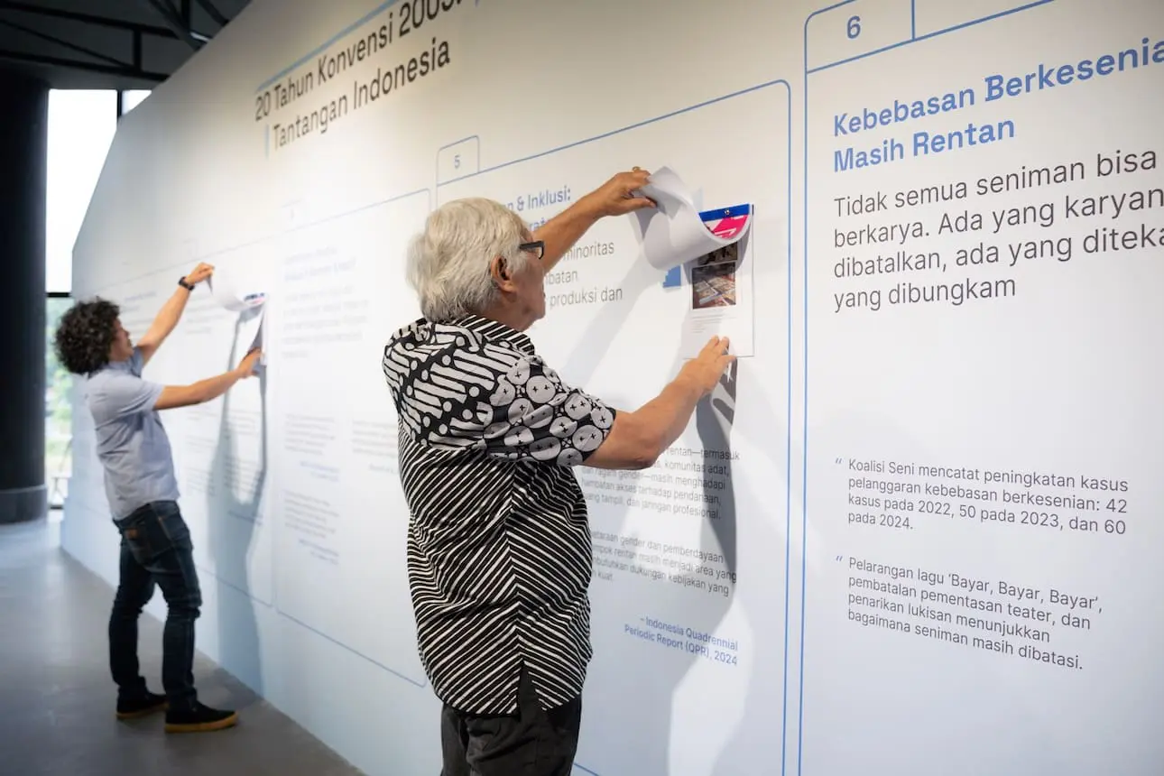 Suara Indonesia! Pameran Gratis di Jogja yang Mengajak Publik Ikut Bersuara soal Budaya