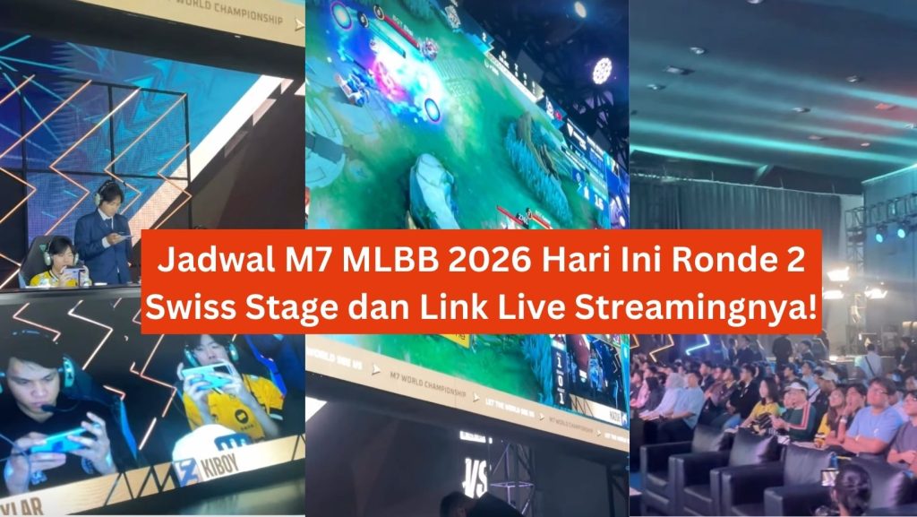Jadwal M7 MLBB 2026 Hari Ini Ronde 2 Swiss Stage dan Link Live Streamingnya!
