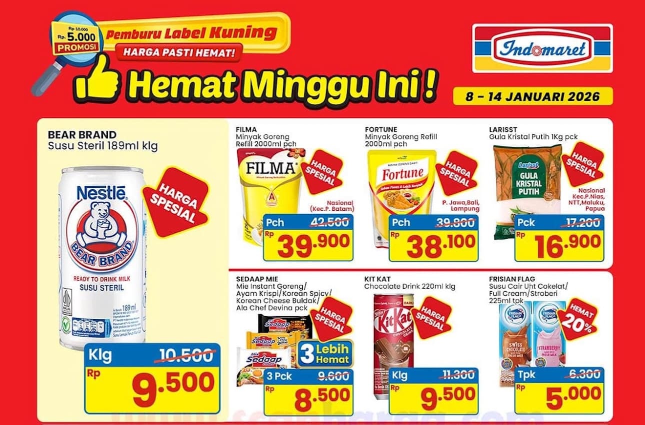 Ini Update Katalog JSM Indomaret Terbaru 8-14 Januari 2026!