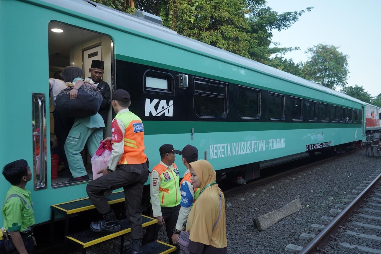Data Terbaru Kereta Petani dan Pedagang: 11.428 Penumpang, Tarif Tetap Rp3.000