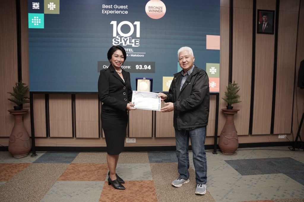 Dua Tahun Berjalan, 1O1 STYLE Yogyakarta Malioboro Langsung Borong Penghargaan