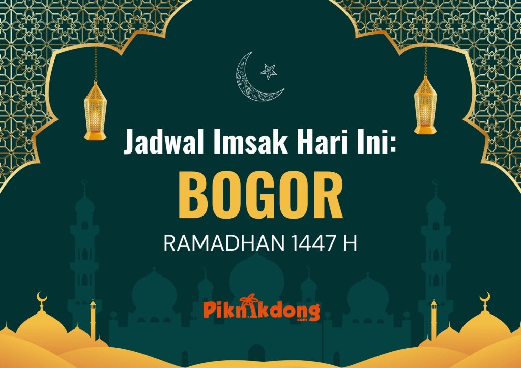 Ini Jadwal Imsak Bogor Hari Ini, 25 Februari 2026, Subuh 04.42, Magrib 18.21 WIB