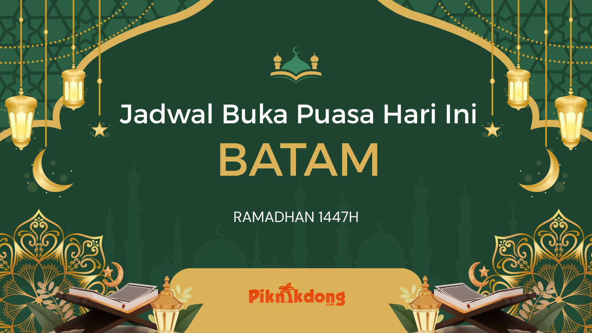 Jadwal Buka Puasa Batam Hari Ini, Jumat 20 Februari 2026