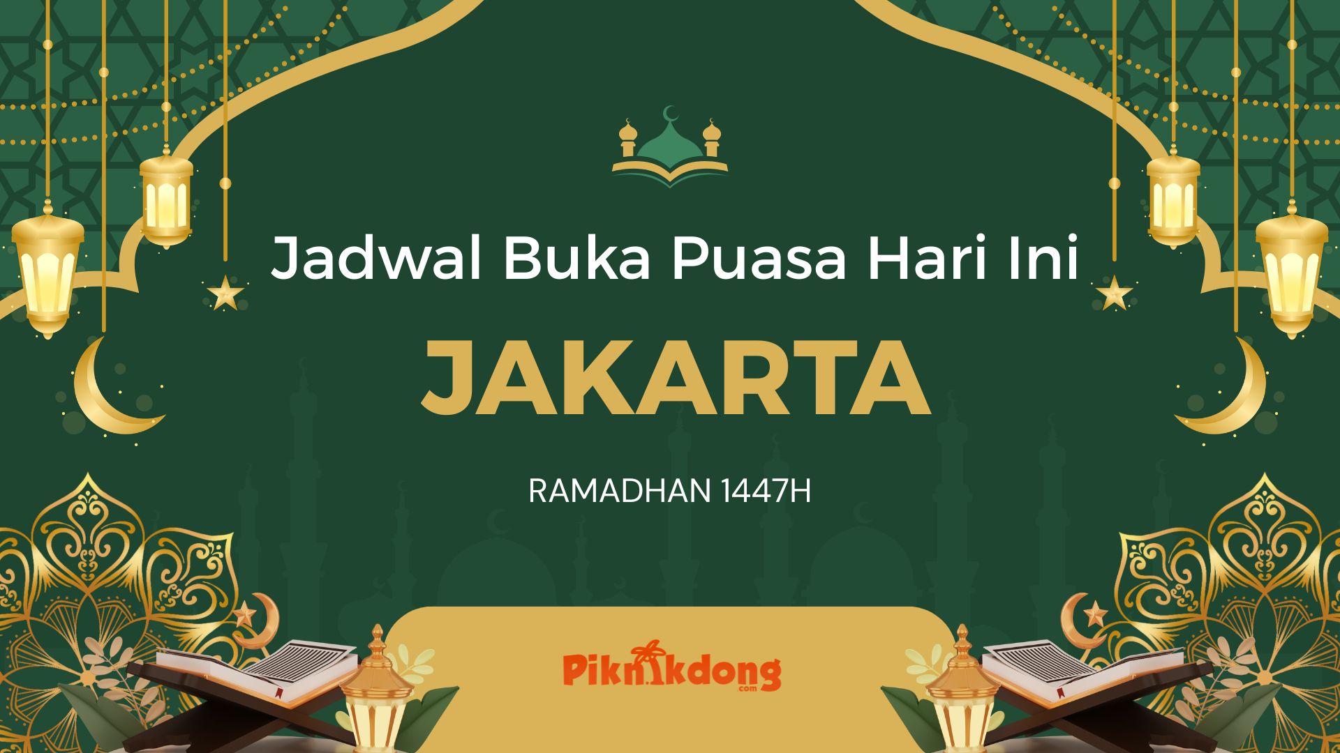 Jadwal Buka Puasa Jakarta Hari Ini, Sabtu 21 Februari 2026, Simak Yuk!