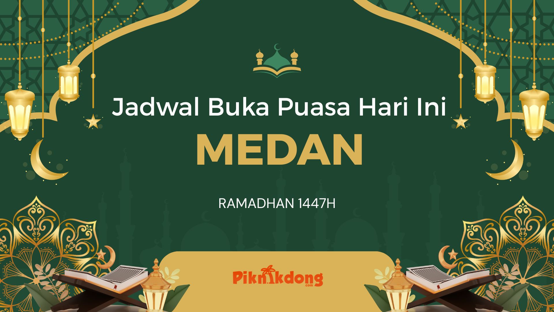 Jadwal Buka Puasa Medan Hari Ini, Jumat 20 Februari 2026