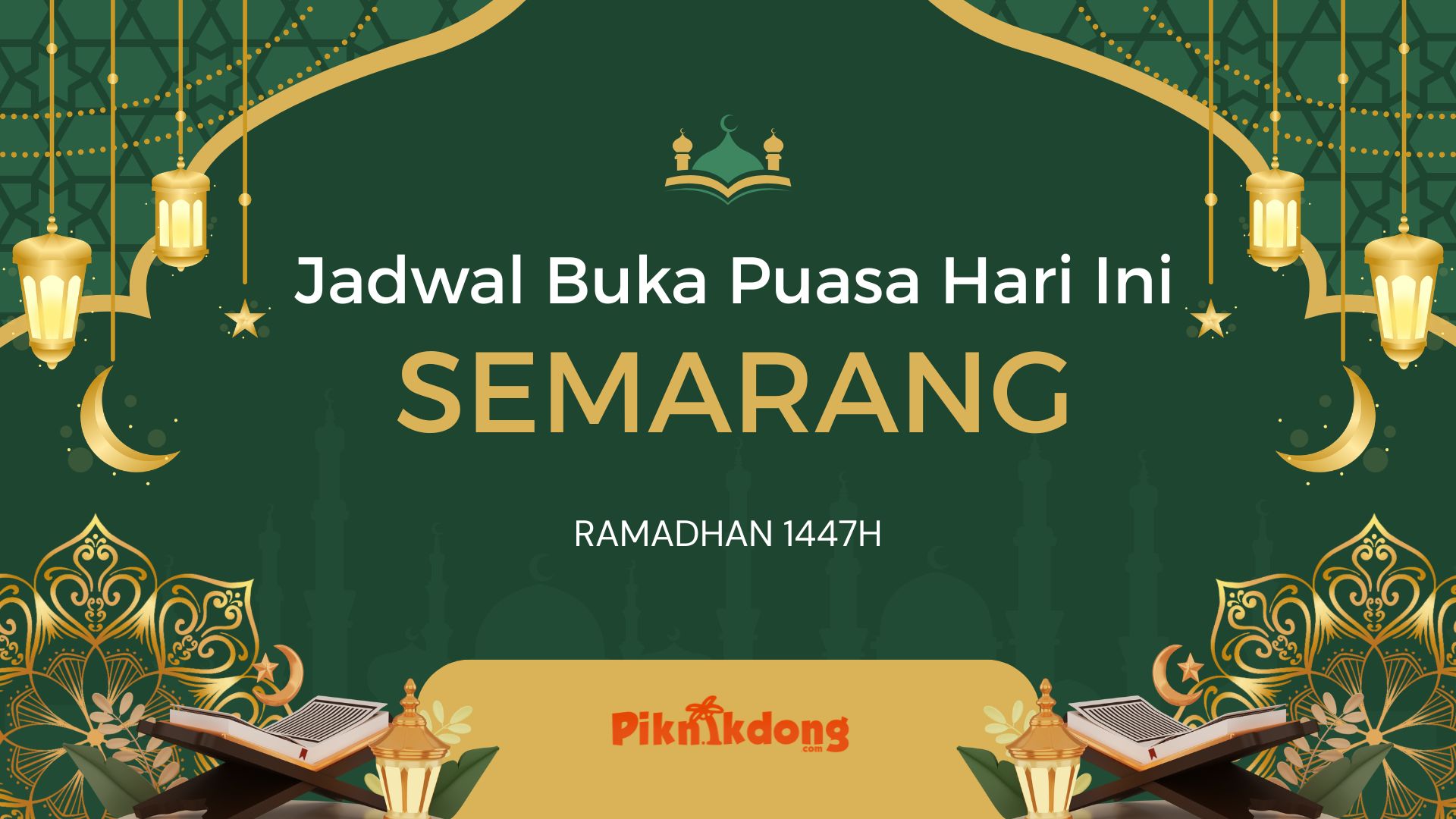 Jadwal Buka Puasa Semarang Hari Ini Jumat, 20 Februari 2026