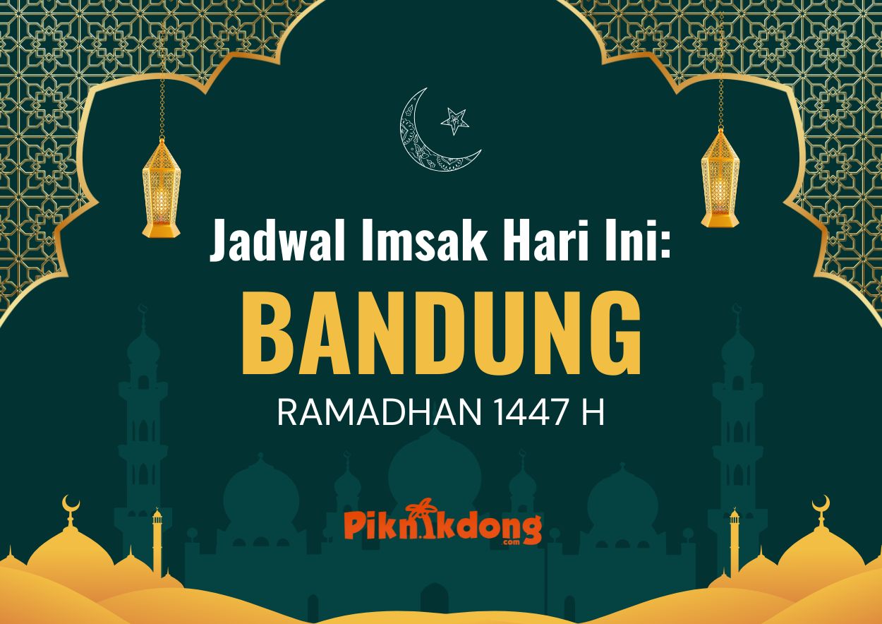 Jadwal Imsak Bandung Hari Ini, Minggu 22 Februari 2026