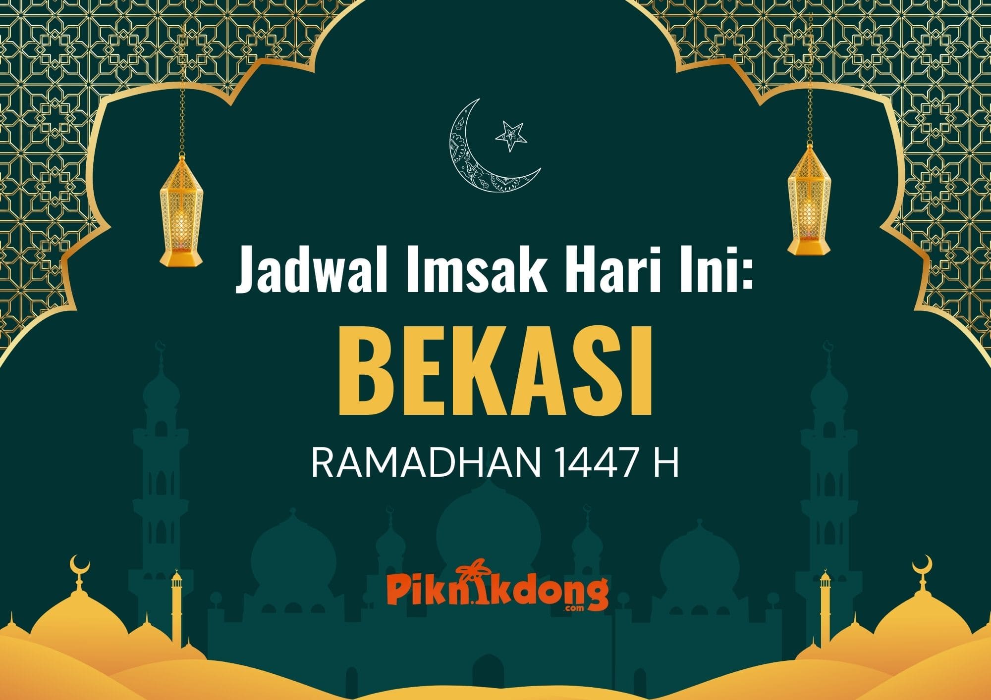 Jadwal Imsak Kota Bekasi