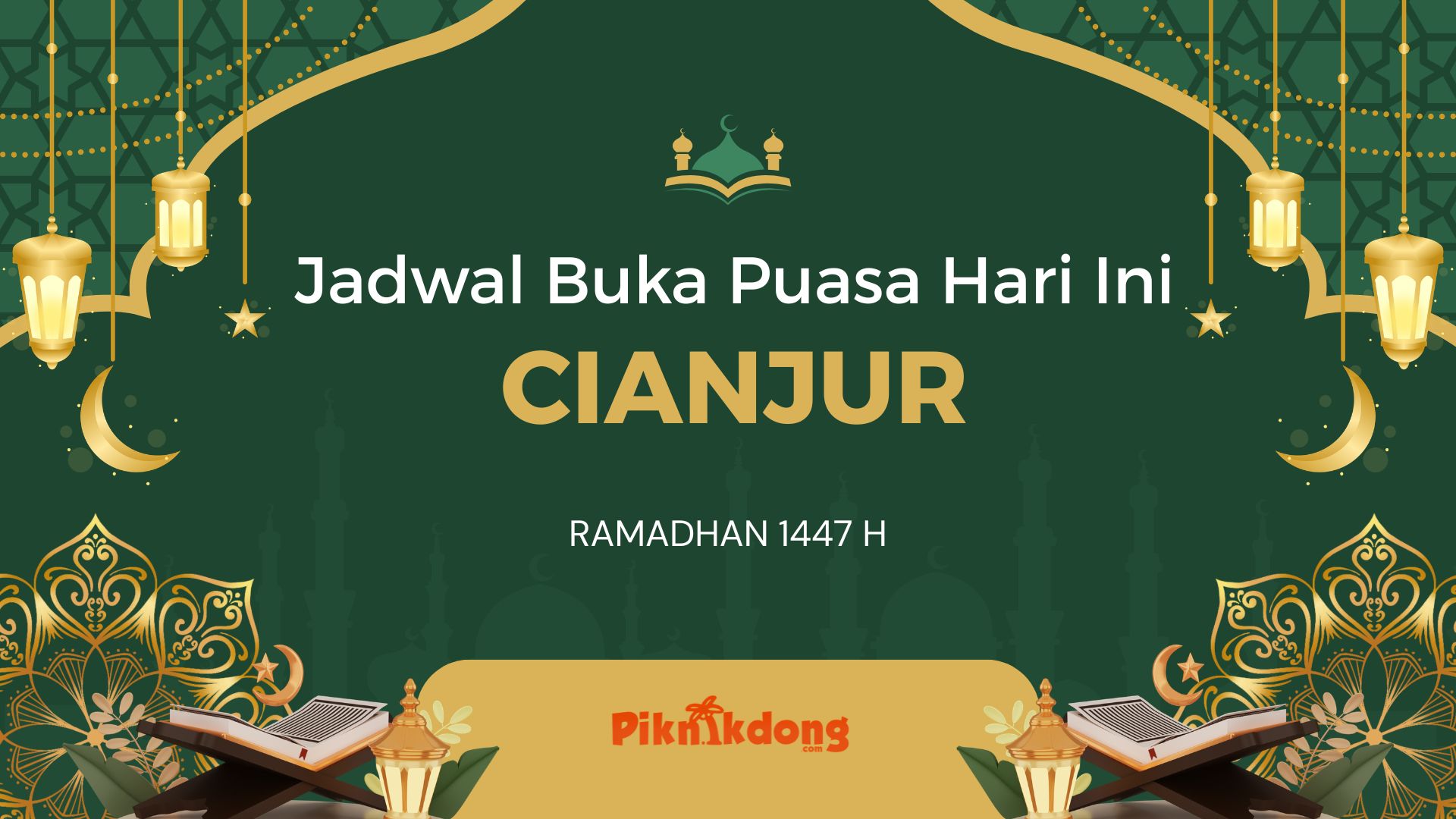 Jadwal Sholat dan Buka Puasa CIANJUR