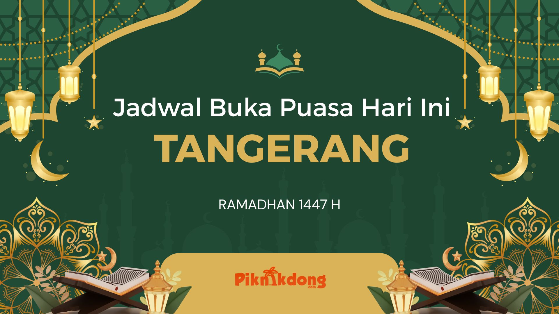 Jam Buka Puasa Tangerang Hari Ini, Selasa 24 Februari 2026
