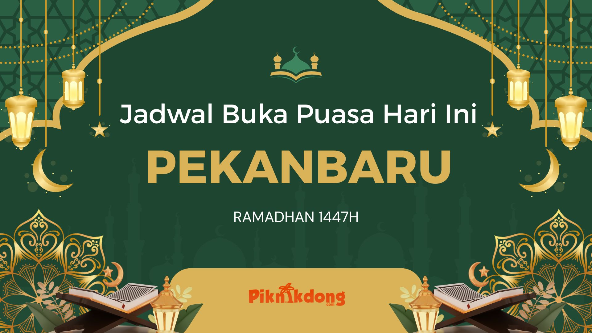 Ramadhan di Pekanbaru Masuk Hari Ketiga, Ini Waktu Imsak dan Buka Puasa 21 Februari 2026
