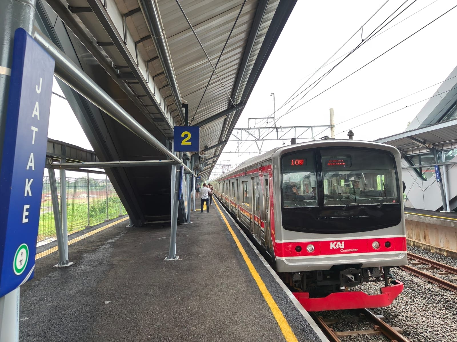 Stasiun Jatake Mulai Ramai, Ribuan Penumpang Manfaatkan Akses Baru di Tangerang